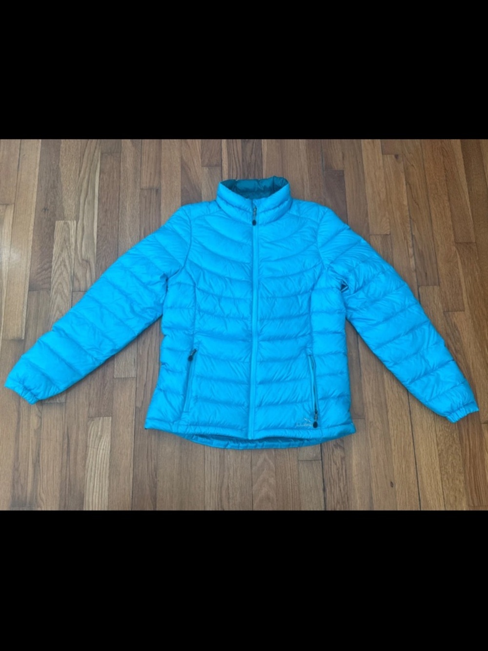 LL Bean Jacket Ultralight 850 Down Puffer Coat DownTek Pertex Women’s Size M
